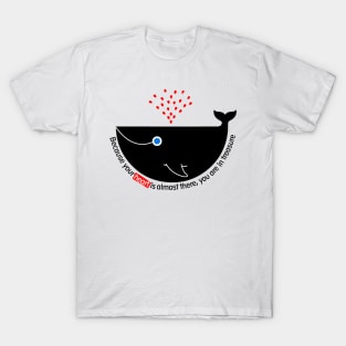 Happy Whale wonderful t-shirt T-Shirt